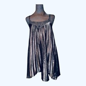 VTG y2k silver tag Victoria‎ Secret babydoll slip dress sz small